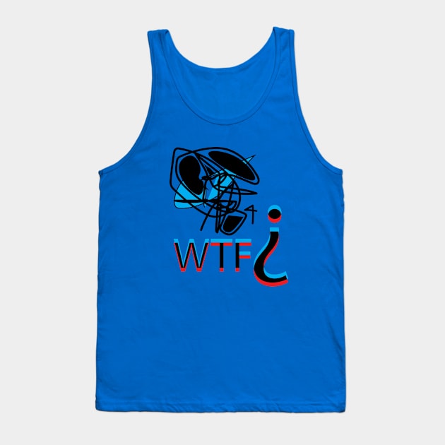 WTF? Tank Top by Cosmic Girl